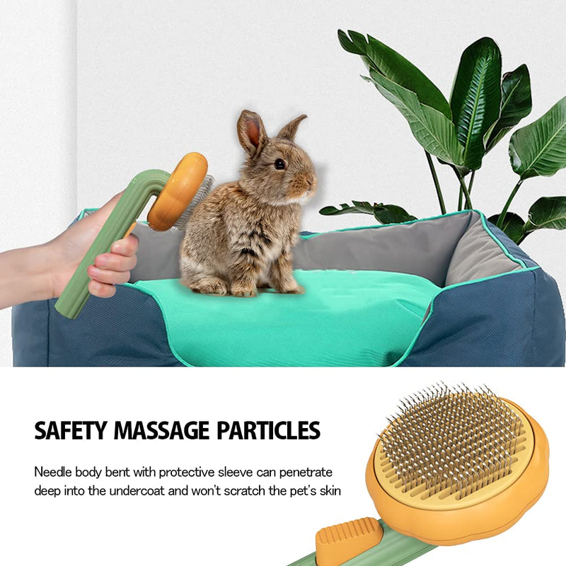 Pumpkin Self-Cleaning Slicker Brush – Removes Loose Hair, Dogs & Cats — image 10