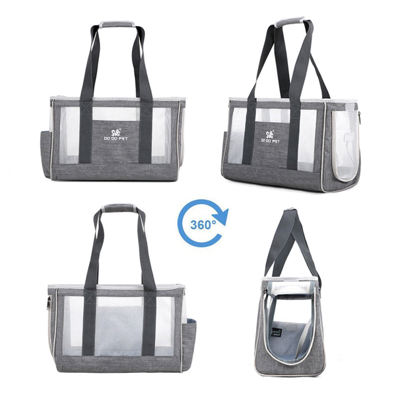 Breathable Mesh Pet Carrier Backpack – Large Capacity, Cats & Small Dogs — image 7