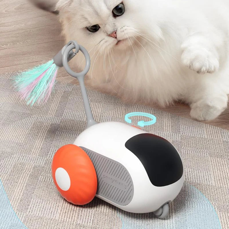 Remote Control Chase Car Toy for Cats – USB Rechargeable, Interactive Play — image 5