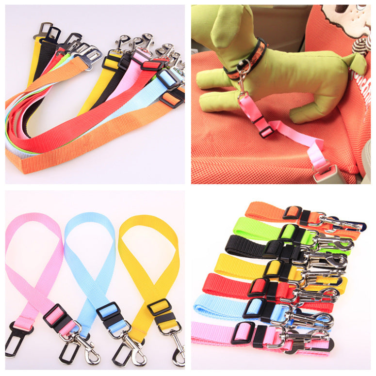 Adjustable Pet Car Seatbelt Connector – Safety Lead Strap, Multi-Length — image 9