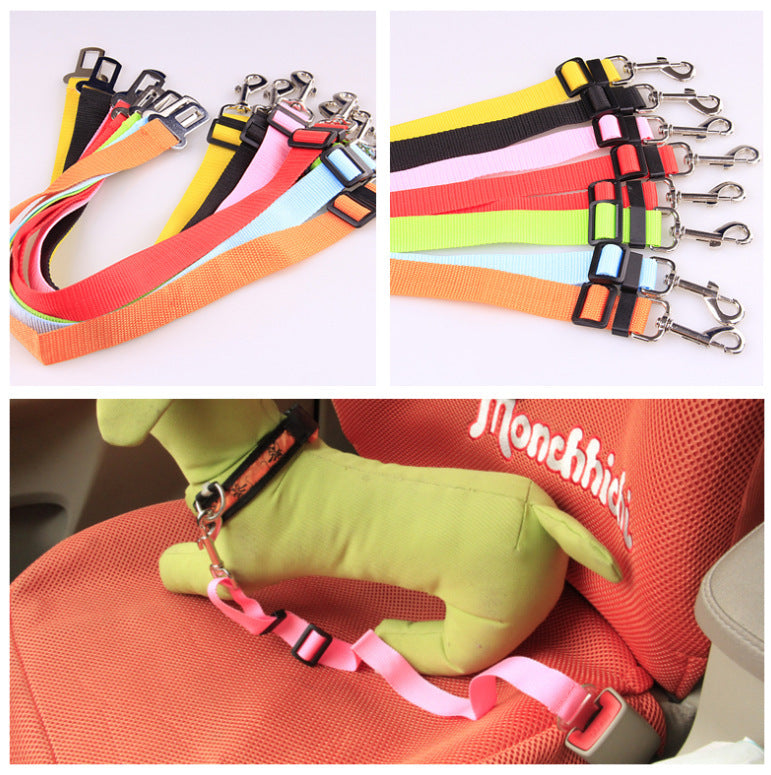 Adjustable Pet Car Seatbelt Connector – Safety Lead Strap, Multi-Length — image 2