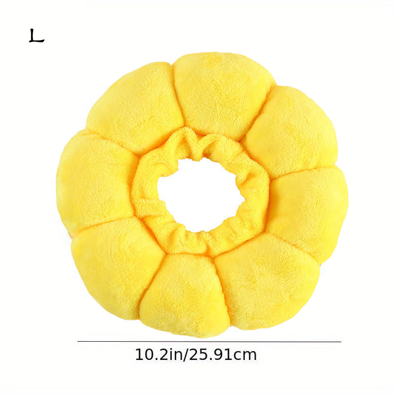 Sunflower Recovery Cone Collar – Adjustable E-Collar for Cats & Small Dogs — image 11