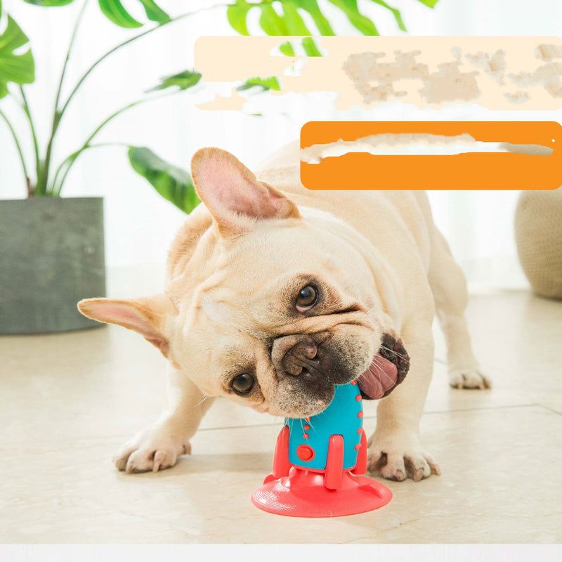 Rocket Silicone Dog Chew Toy – Food Dispensing Dental Molar for Aggressive Chewers — image 2
