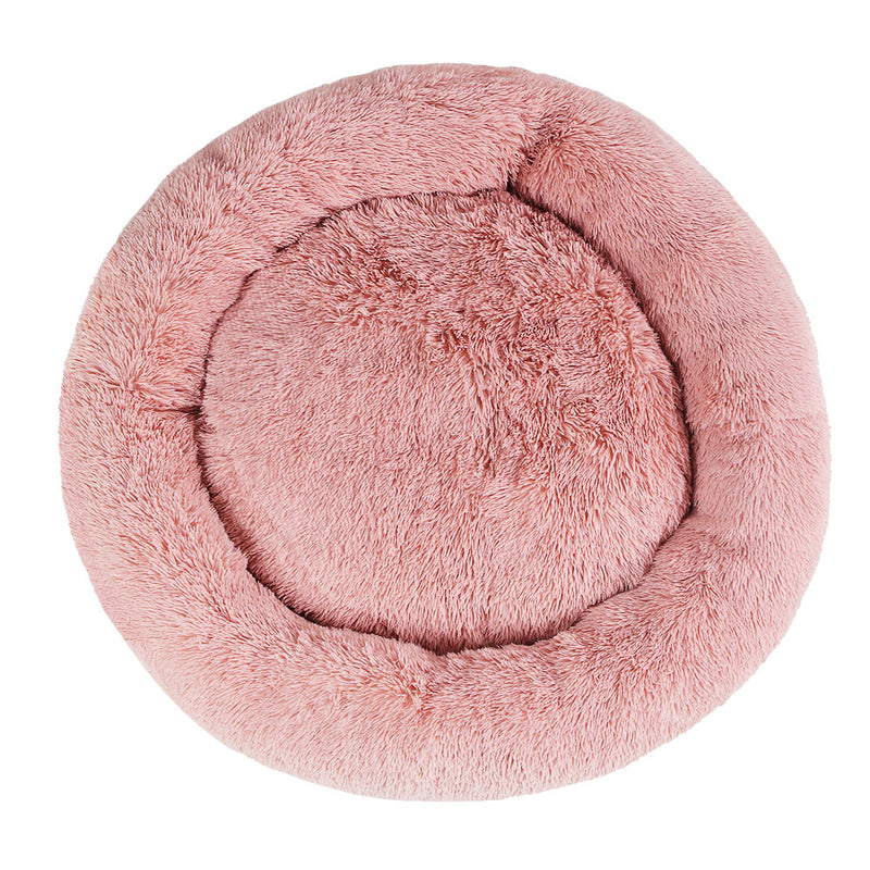 i.Pet Pet Bed Dog Cat 110cm Calming Extra Large Soft Plush Pink — image 3