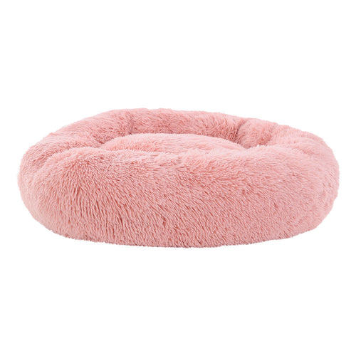 i.Pet Calming Plush Pet Bed 90cm (Pink)