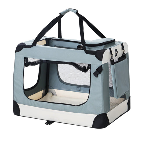 i.Pet Soft Foldable Pet Travel Crate 90x61cm (2XL)