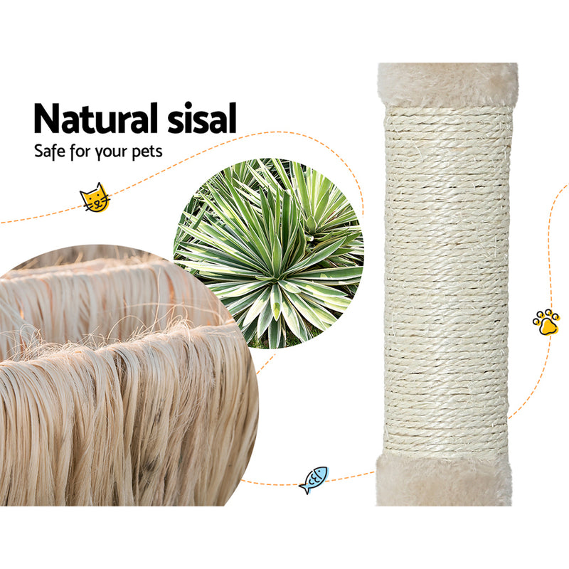 i.Pet 69cm Cat Tree Tower – Scratching Post, Condo & Toy House — image 5