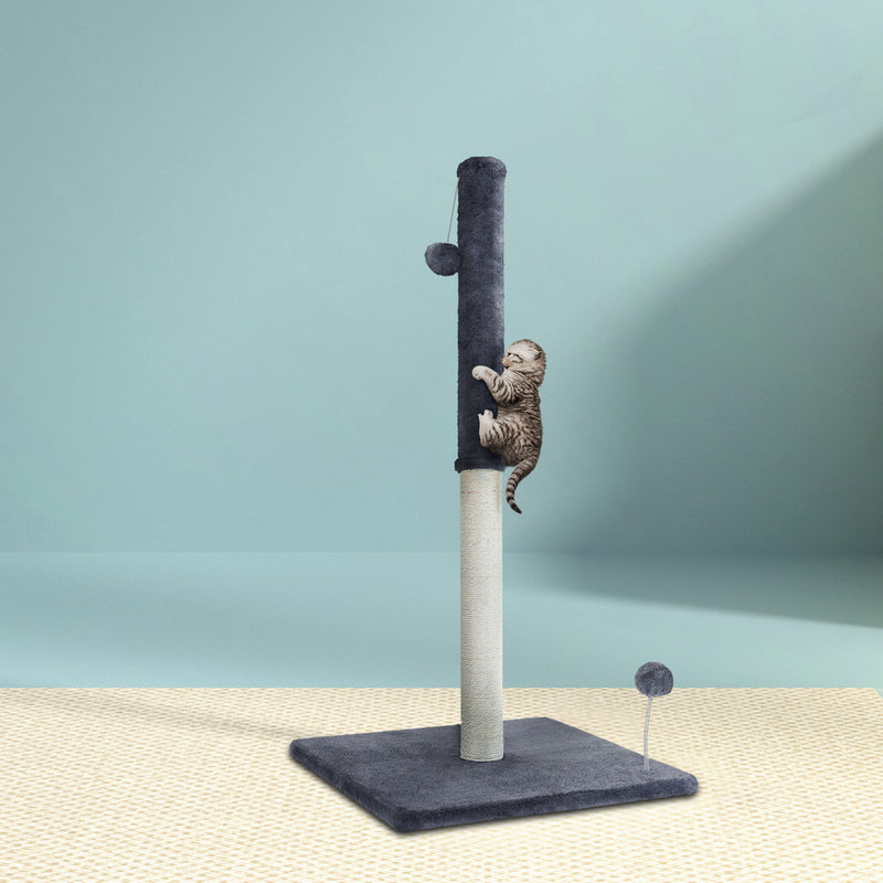 i.Pet 105cm Cat Tree Scratcher Tower – Multi-Level Condo, Grey
