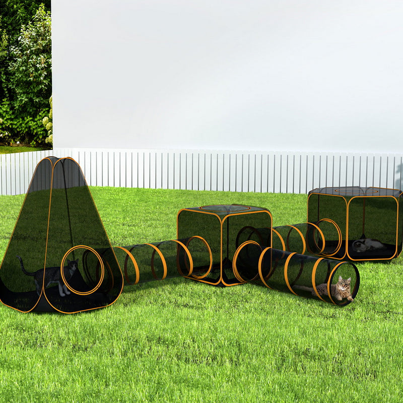i.Pet 6-in-1 Pet Playpen – Foldable Tent & Tunnel, Cats & Dogs — image 7