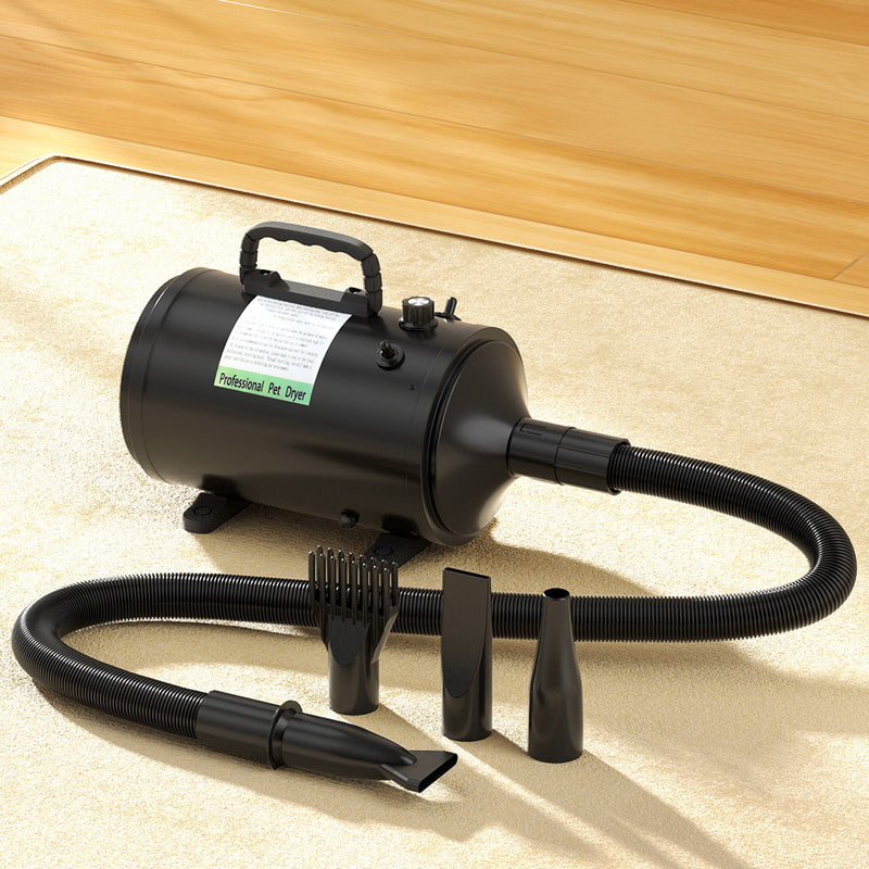 i.Pet Pet Hair Dryer Dog Cat Grooming Speed Blower Hairdryer Heater Low Noise — image 8