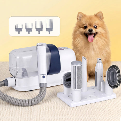 i.Pet Grooming Vacuum Kit – Dryer, Clippers & Brushes