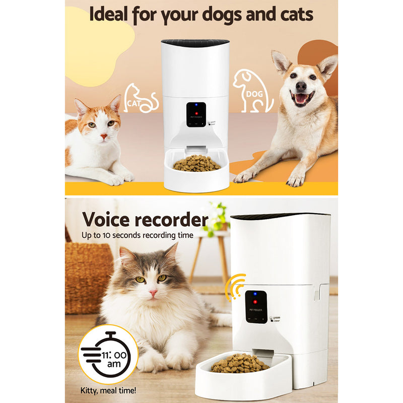 i.Pet Automatic Pet Feeder 9L Wifi Auto Dog Cat Feeder Smart Food Dispenser Timer — image 6