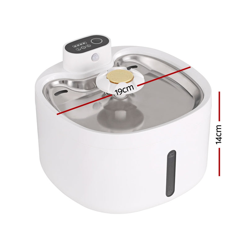 i.Pet Pet Water Fountain Feeder Dispenser Filter Dog Cat Drinking Automatic 2.6L — image 2