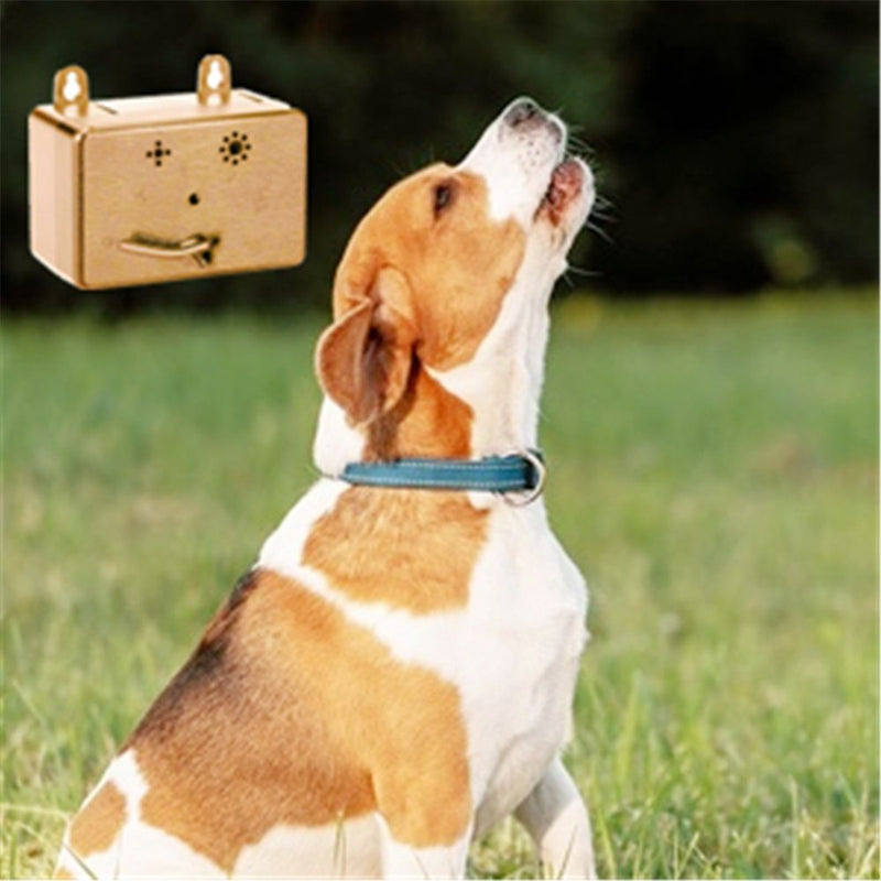 Ultrasonic Anti-Bark Device for Dogs – 50 ft Range, Mocha Brown — image 3