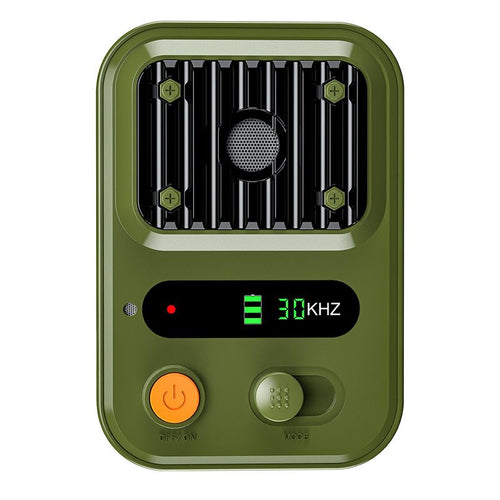 Rechargeable Ultrasonic Anti-Bark Device for Dogs – 50 ft, Green