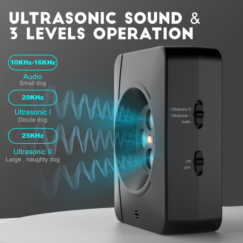 Ultrasonic Bark Control Device – Auto Sensor & Weatherproof — image 3