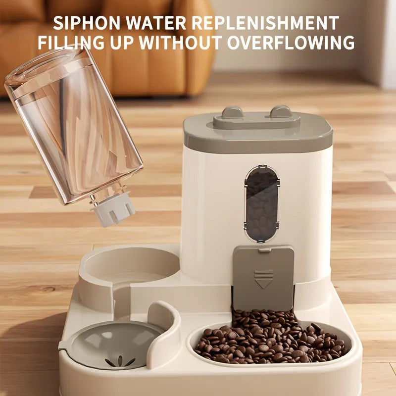 2-in-1 Automatic Cat Food & Water Dispenser — image 3