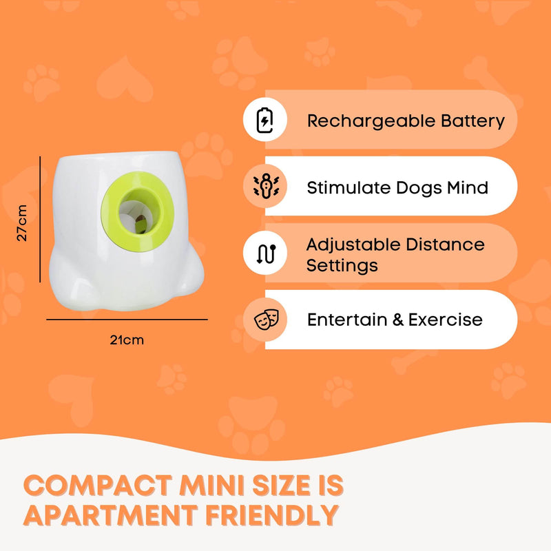 Hyper Fetch Mini Dog Ball Launcher - Automatic Interactive Indoor Small Pet Toy — image 3