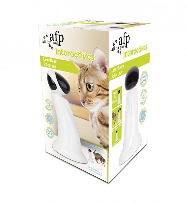 Laser Beam Cat Toy - Interactive Automatic Robot Pointer Pet Kitty Play - AFP — image 3