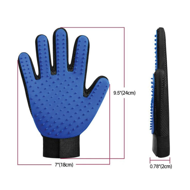 2in1 Pet Deshedding and Massage Glove - Dog or Cat Hair Grooming Right Hand Mitt — image 4