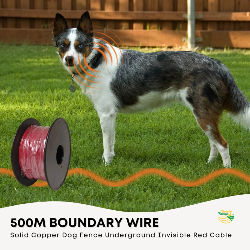 Rooster Farms 500m Dog Fence Underground Boundary Wire Cable - For TP16 Collar — image 2