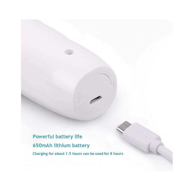 Pet Nail Grinder Dog Cat Electric Trimmer Turbo USB Rechargeable Claw Filer N9 — image 10