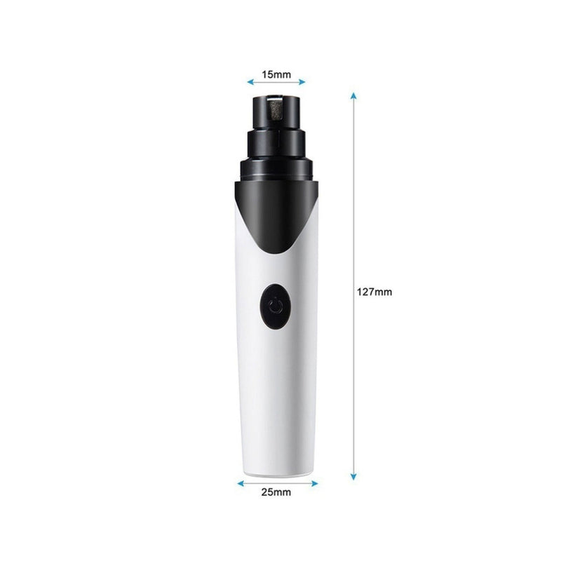 Pet Nail Grinder Dog Cat Electric Trimmer Rechargeable Clipper Claw Filer N8 — image 5