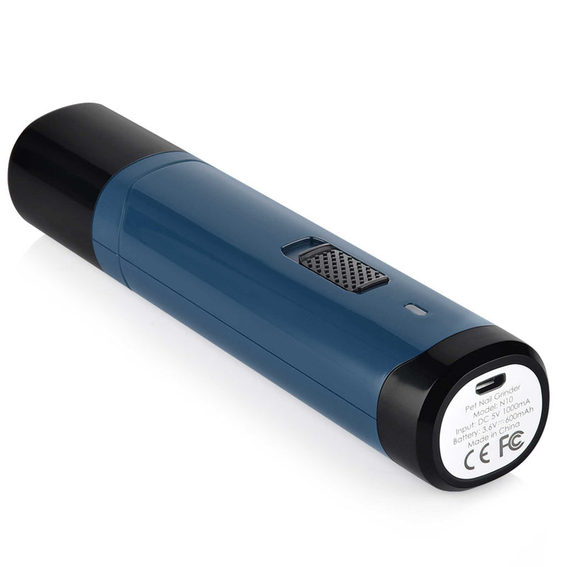 LED Light Pet Nail Grinder Dog Cat Electric Trimmer 2 Speed Rechargeable Filer — image 7