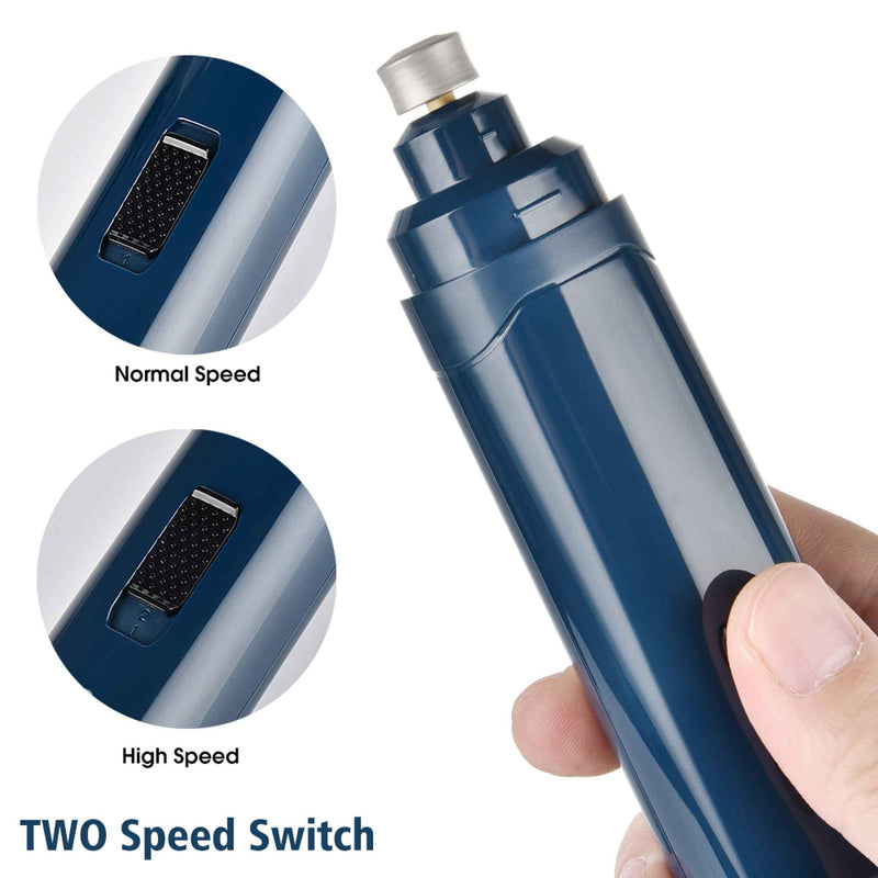 LED Light Pet Nail Grinder Dog Cat Electric Trimmer 2 Speed Rechargeable Filer — image 11