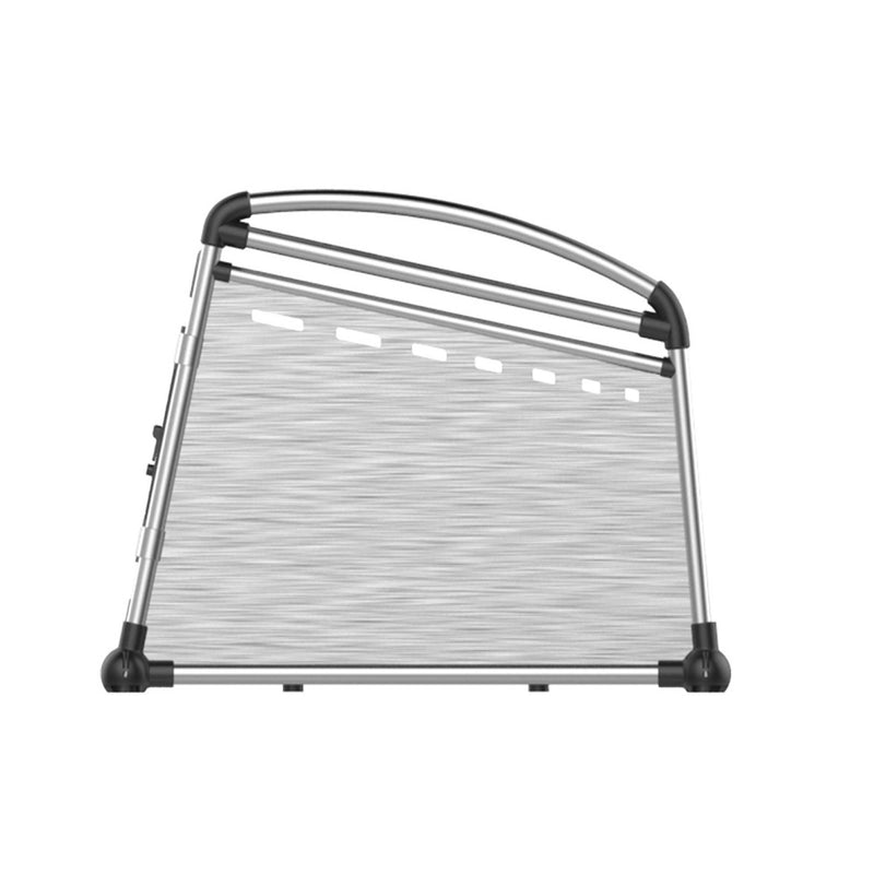Aluminium Dog Travel Crate 56x65x77cm - Medium Pet Car Transport Cage Kennel Box — image 5