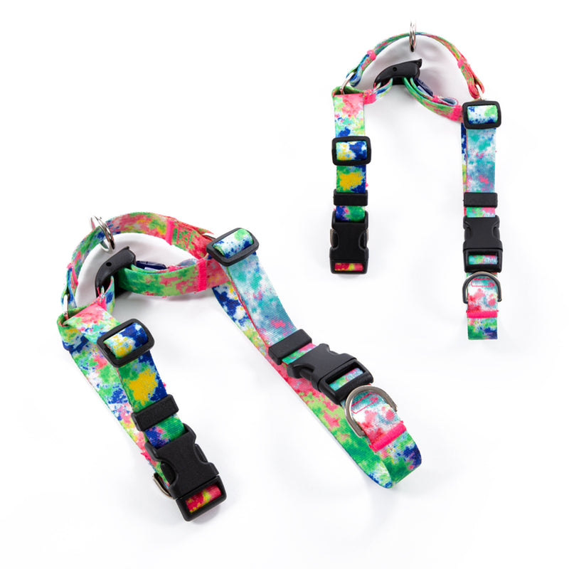 Double-Lined No-Pull Dog Harness – Adjustable, All-Day Comfort | Sweet Green, Size M — image 5