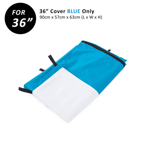 Dog Crate Cover for 36in Wire Cage (Blue)