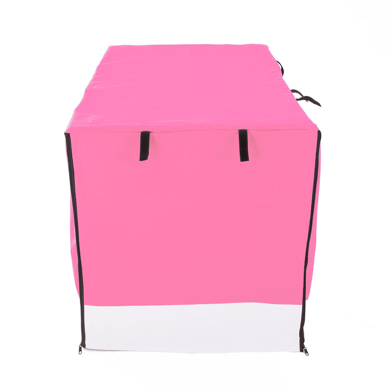 Cage Cover Enclosure for Wire Dog Cage Crate 48in PINK — image 7