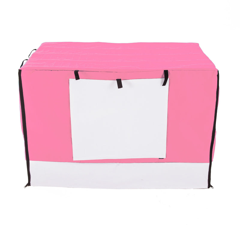 Cage Cover Enclosure for Wire Dog Cage Crate 48in PINK — image 10