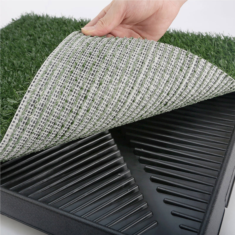 Pet Dog Potty Tray Training Toilet + 1 Grass Mat 63cm x 50cm — image 3