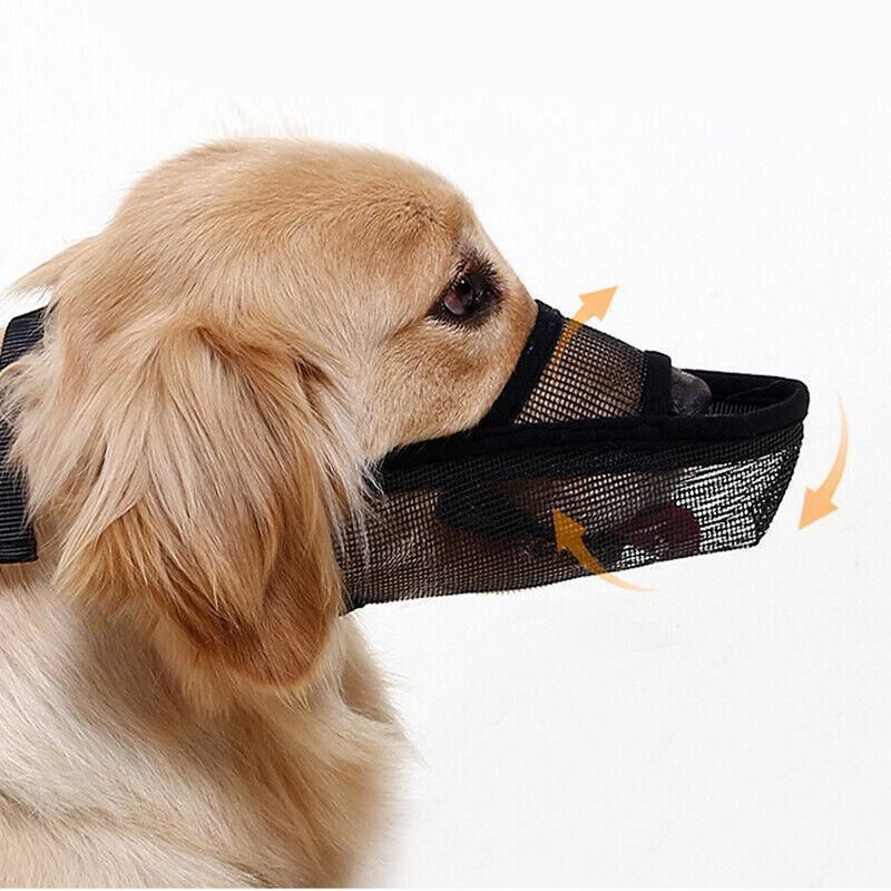 Adjustable Dog Muzzle – Anti-Bite & Anti-Chew, Grey (XL) — image 13