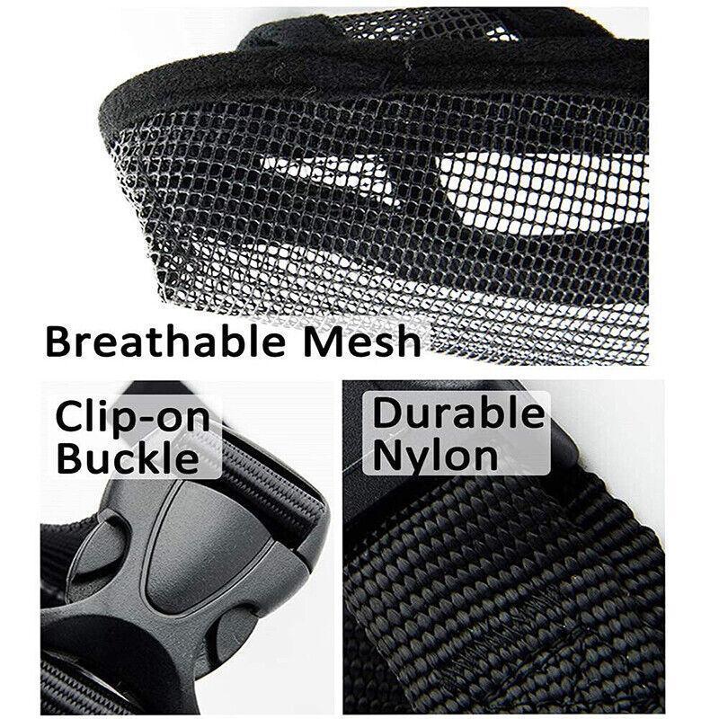 Adjustable Dog Muzzle – Anti-Bite & Anti-Chew, Grey (XXS) — image 5
