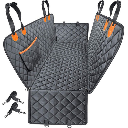 Heavy Duty Waterproof Dog Car Seat Cover with Side Flaps