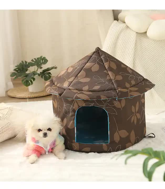 Outdoor Waterproof Cat House - Insulated, Weatherproof, Warm Shelter for Cats, Ideal for Winter Protection, Size: S 35*40cm — image 2
