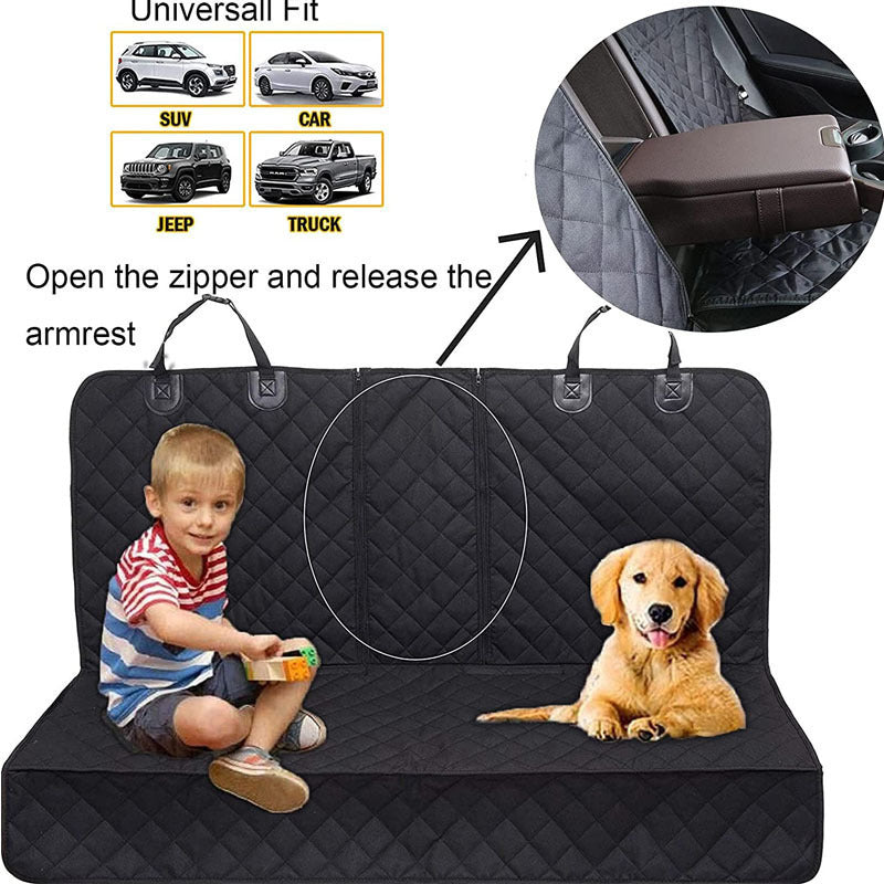Universal Waterproof Dog Car Seat Cover with Non-Slip Backing - Pet Travel Protection Mat — image 5