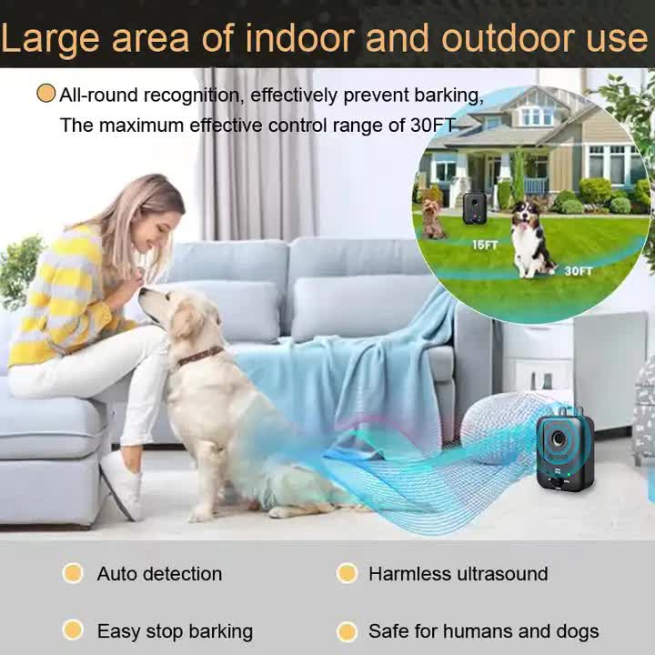 Ultrasonic Wall-Mounted Dog Bark Control Device | Adjustable Frequency Deterrent — image 5