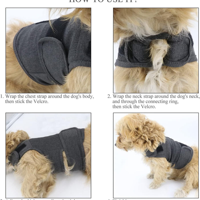 XXXL Dog Vest Jacket - Warm, Soft, and Comfortable Dog Coat for Winter, Calming and Insulating Dog Apparel — image 2