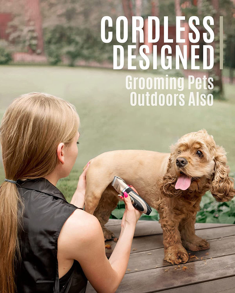 Silent Pet Hair Clipper - Electric Grooming Clippers for Dogs & Cats — image 3