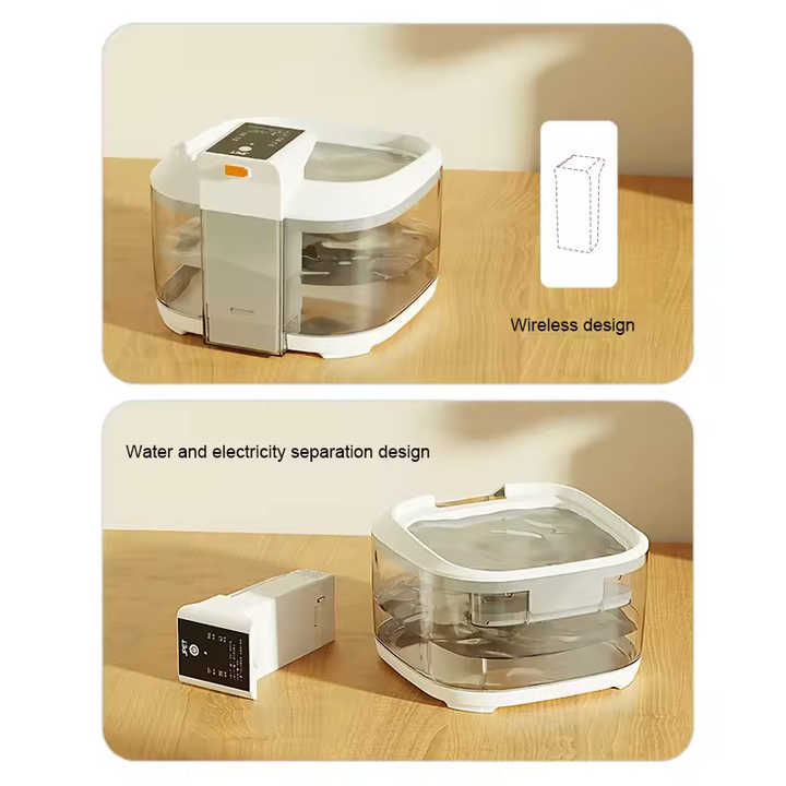 White 4.5L Rechargeable Pet Water Fountain for Cats & Dogs - Automatic Circulating Water Dispenser with Large Capacity — image 4