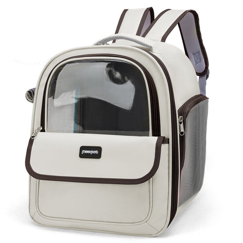 Pet Carrier Backpack (Coffee)