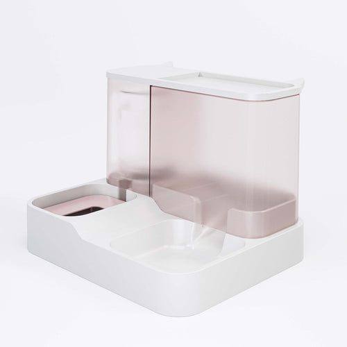 3L Automatic Pet Feeder & Water Dispenser (Pink)