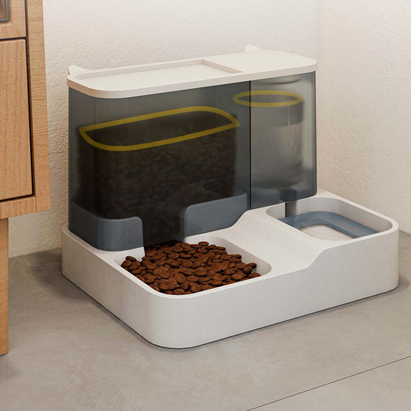 Pink Pet Feeder 3L Automatic Cat Feeder and Water Dispenser - Hassle-Free Hydration and Feeding — image 2