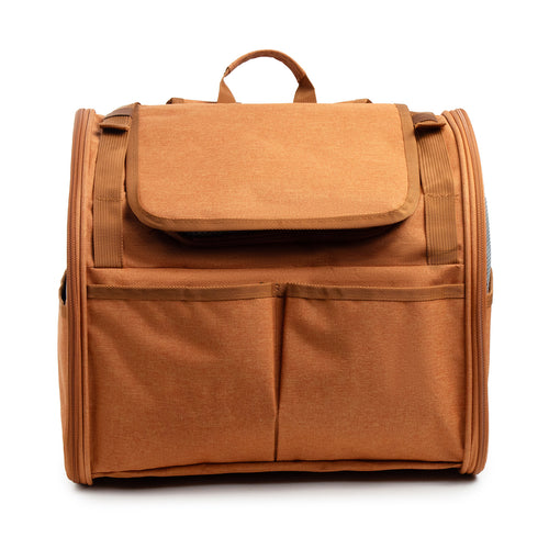 Pet Carrier Backpack (Brown)
