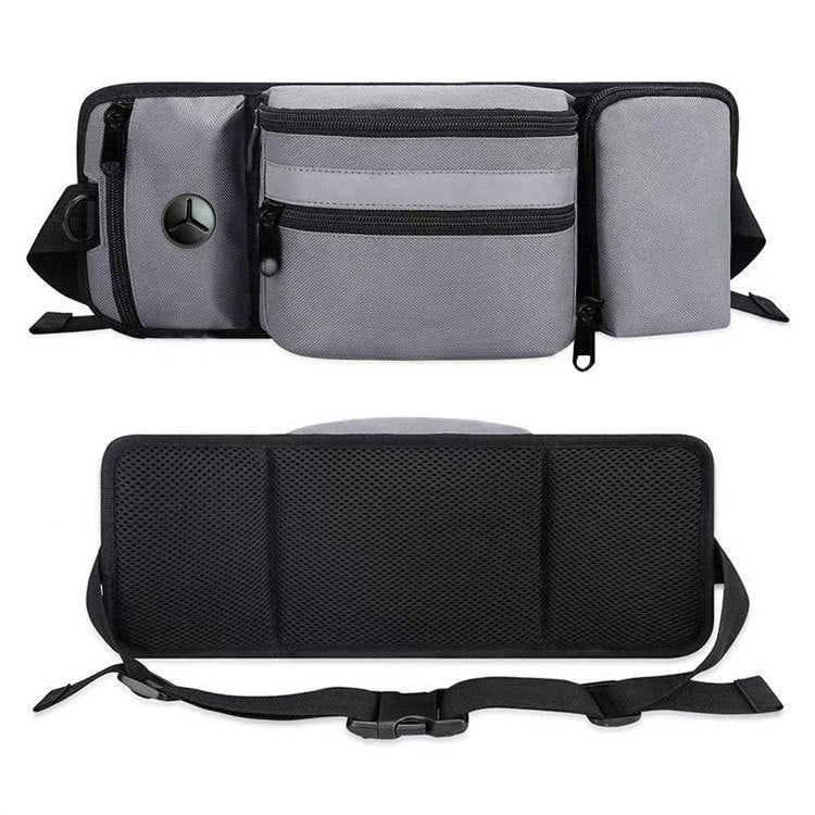 Multi-Function Dog Training Belt Bag with Water Bottle Holder - Grey — image 3