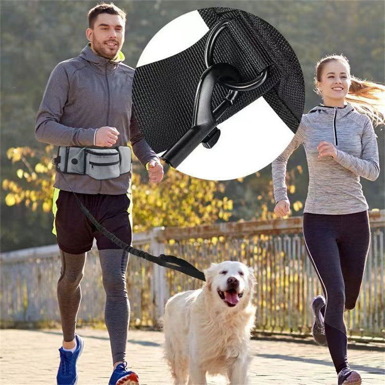 Multi-Function Dog Training Belt Bag with Water Bottle Holder - Grey — image 5